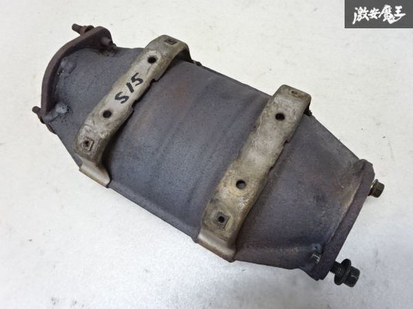 売り切り! 割れ無し 日産純正 触媒 1個 刻印:X3 キャタライザー 