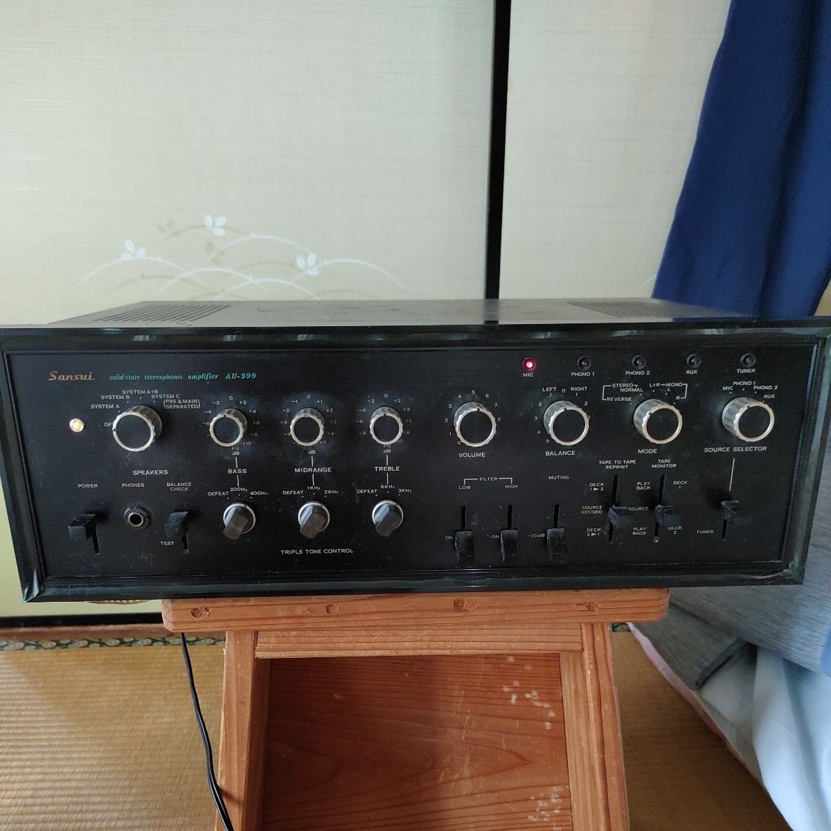 最安値，低価 SANSUI サンスイ プリメインアンプ AU-999