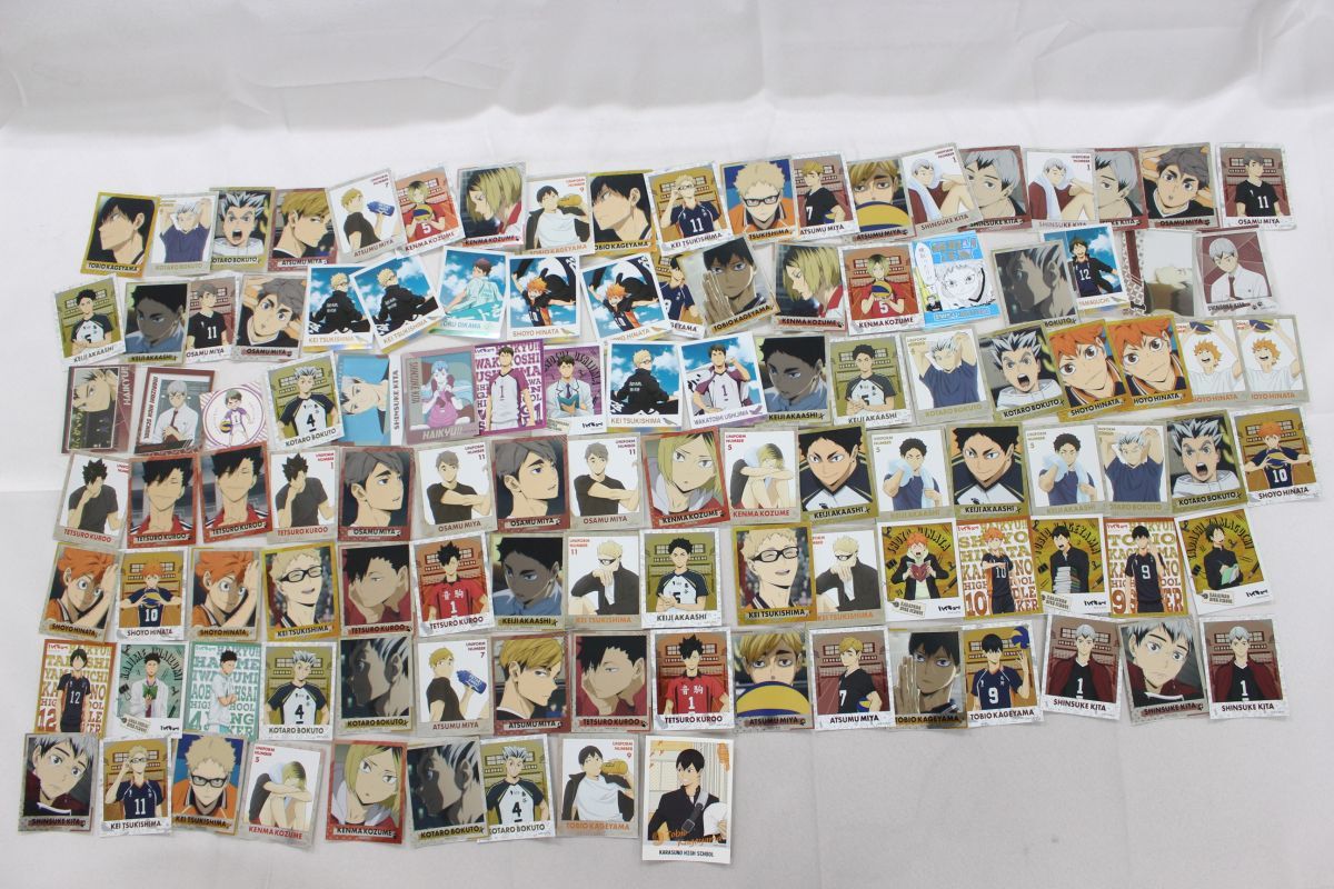 P00】ハイキュー 影山飛雄 他 ステッカー まとめ大量グッズセット品