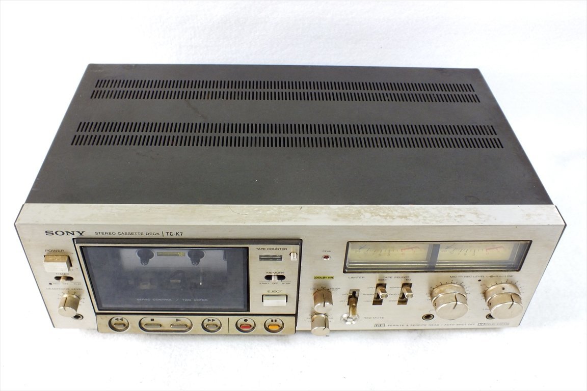 SONY カセットデッキ Yahoo!オークション - TC-K7 ソニー