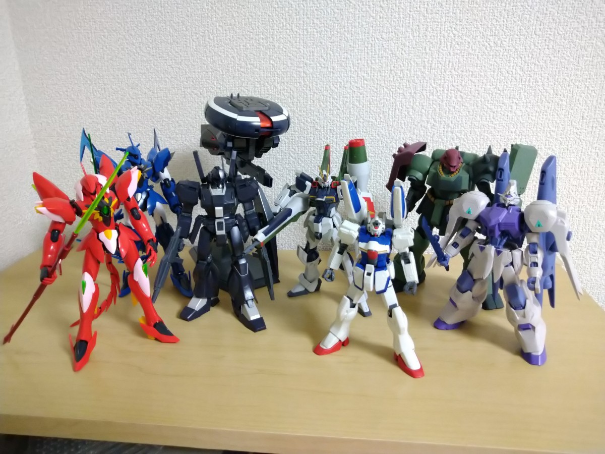 ガンプラ 組み立て済みジャンク まとめ売り 113 ☆) ※ジャンク※ 1円