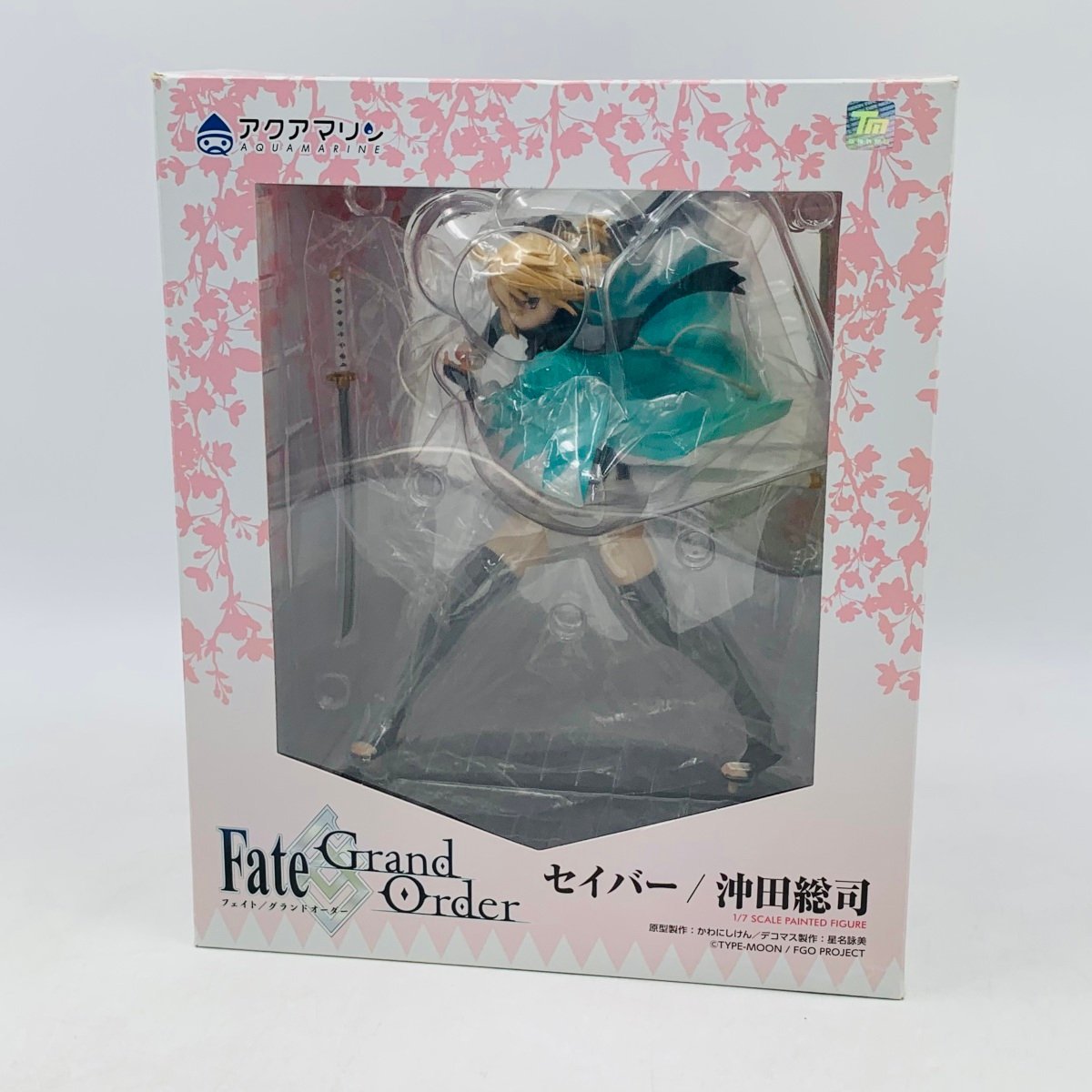 中古品 アクアマリン Fate/Grand Order 1/7 セイバー 沖田総司