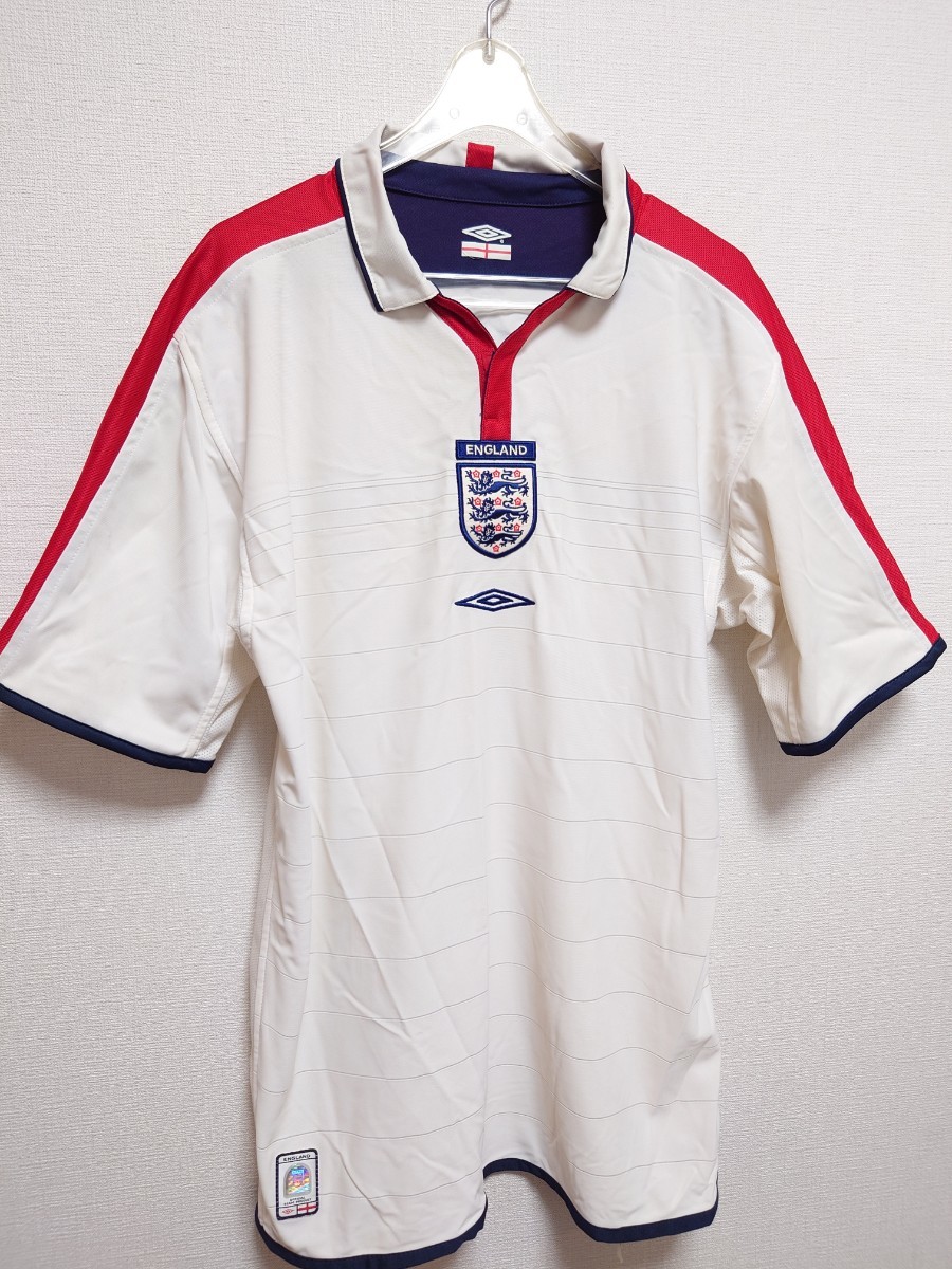 UMBRO 2003〜2005 イングランド代表 ベッカム ユニフォーム