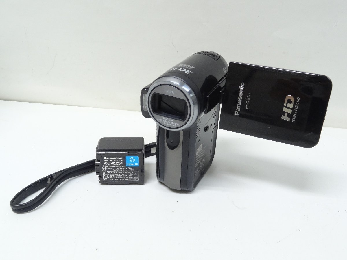 レ□/Zこ6811 パナソニック Panasonic FULLHD ビデオカメラ HDC-SD7