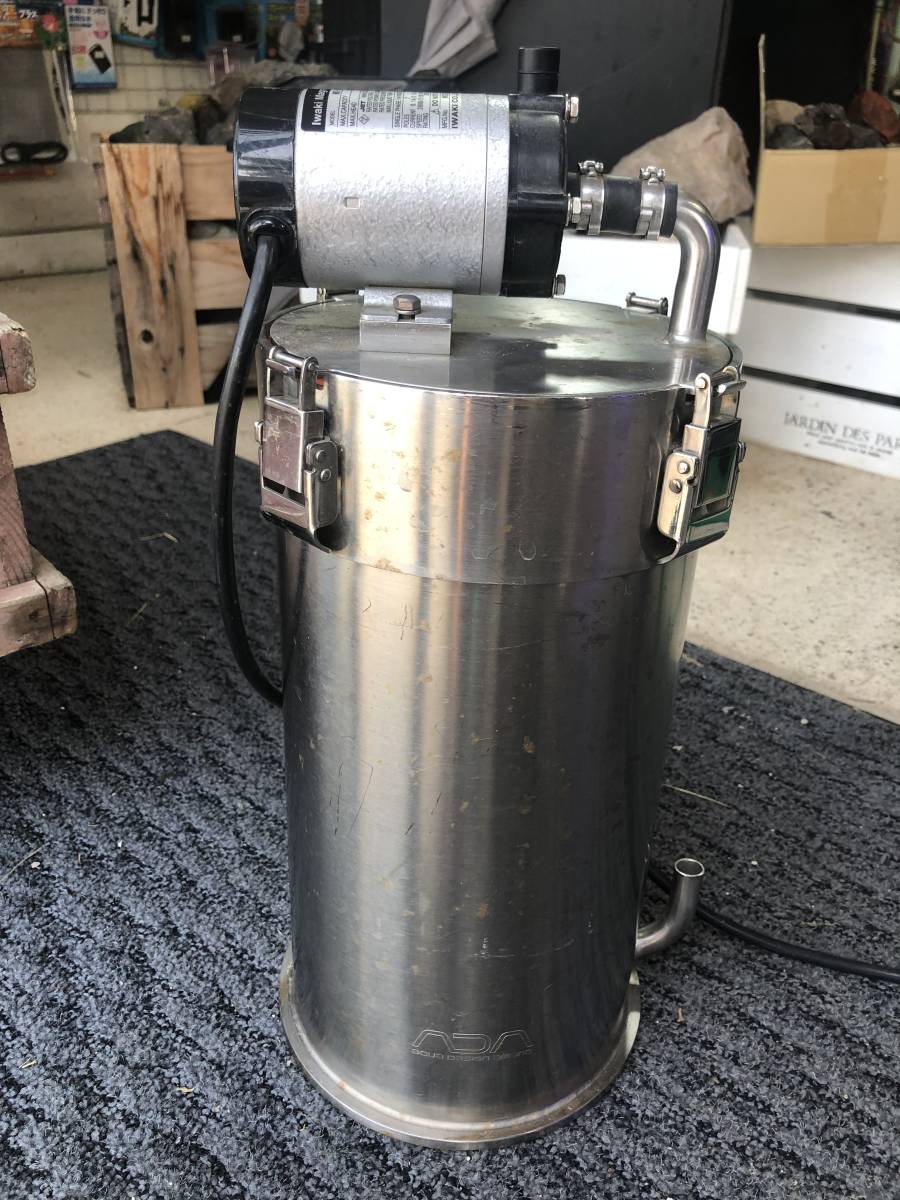 ADA スーパージェットフィルター ES-600 ホースリリィパイプ付き ADA
