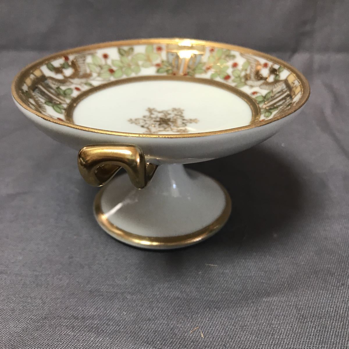 オールドノリタケ コンポート 金彩 | アンティーク GM ANTIQUES 花柄 