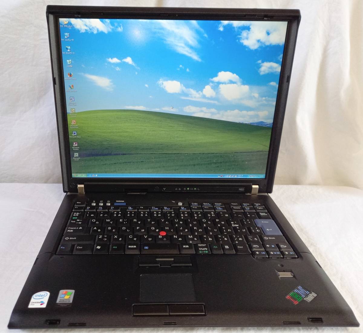 ThinkPad R60 9455-34J/WindowsXP/IBM/lenovo/クリーンインストール /HDD 55GB/メモリ512MB/ジャンク