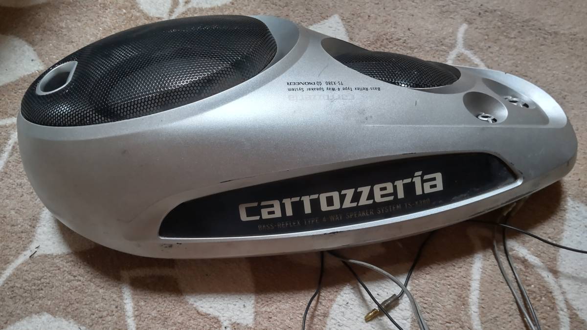 TS-X380 スピーカー Pioneer Yahoo!オークション シルバー carrozzeria