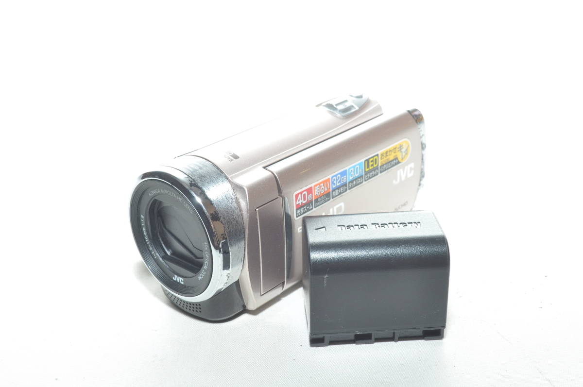 赤字超特価，限定SALE 実用 JVC ビクター GZ-E265-N バッテリー付き #10241(ビクター)｜売買されたオークション情報、yahooの商品情報をアーカイブ公開 - オークファン ビクター