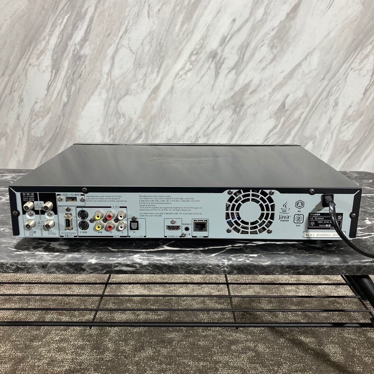 TOSHIBA ブルーレイレコーダー RD-BR600 REGZA I437
