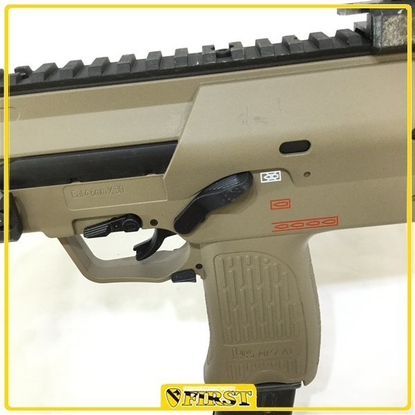 6420】東京マルイ製 H&K MP7A1 TAN ガスブローバック ヘッケラーアンド