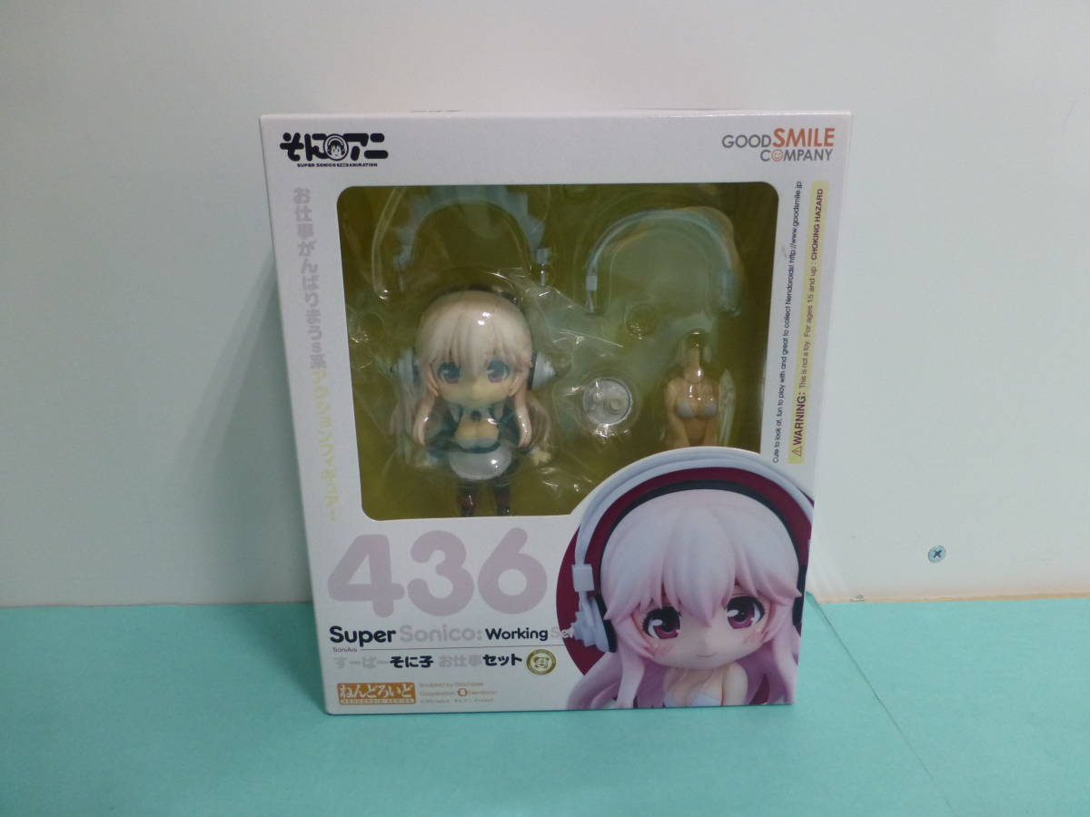 078)未開封 ねんどろいど そに子 お仕事セット 436 グッドスマイル