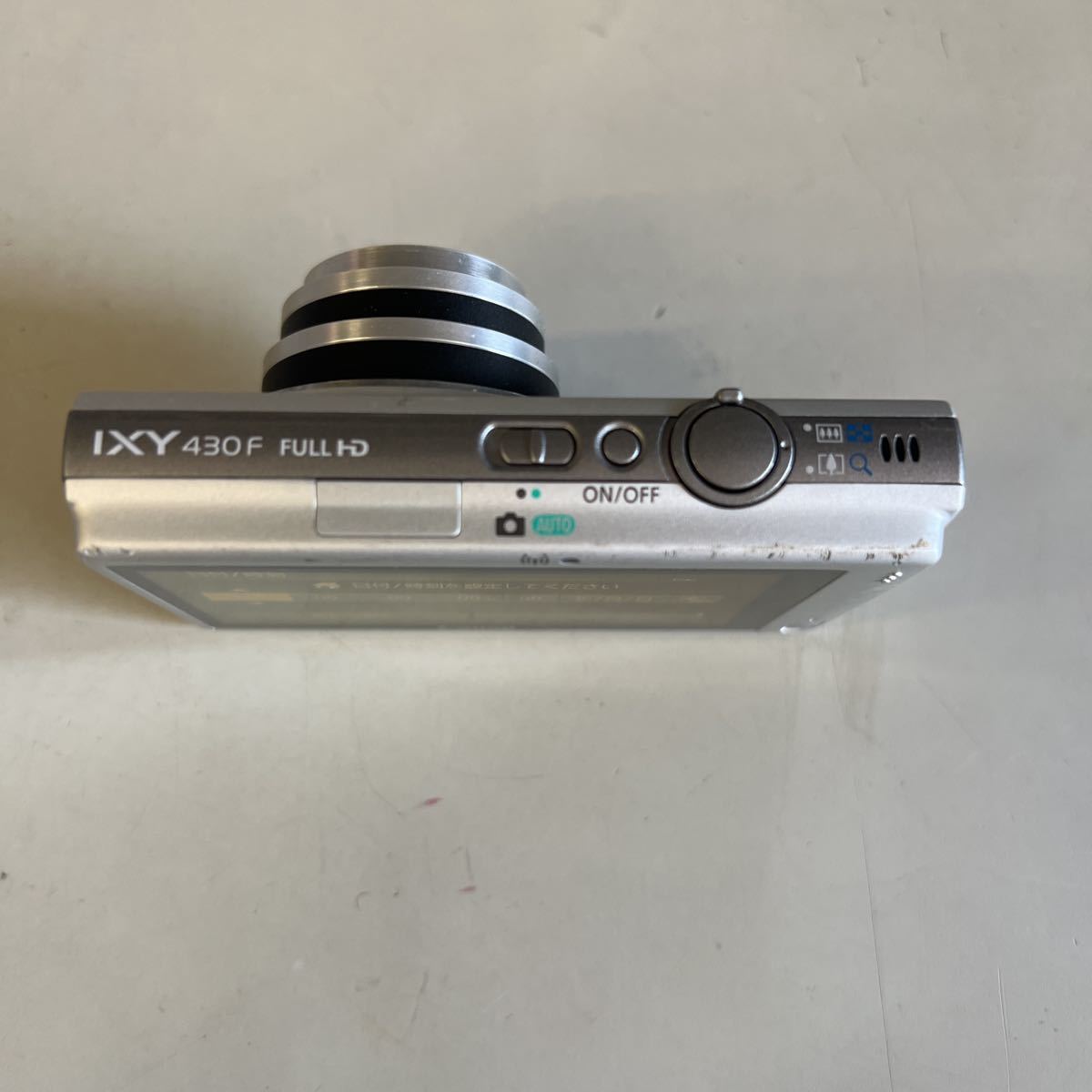 Canon IXY 430F PC1881 デジタルカメラ 簡単動作確認