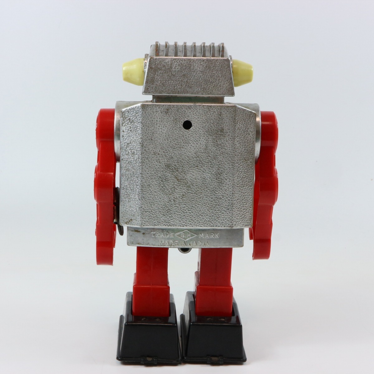◇当時物 堀川玩具 ニューギヤロボット プラトイ ゼンマイ歩行◇昭和
