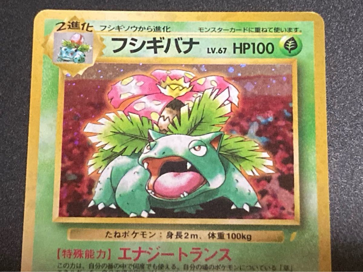 フシギバナ ポケモンカード No.003 旧裏面 旧裏 HP100 エリカの