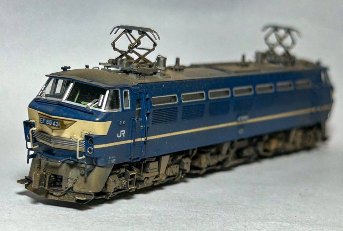 KATO 3047-2 EF66後期形　精密、ウェザリング加工_3