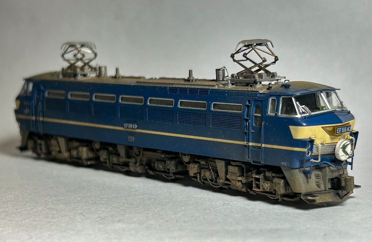 KATO 3047-2 EF66後期形　精密、ウェザリング加工_4