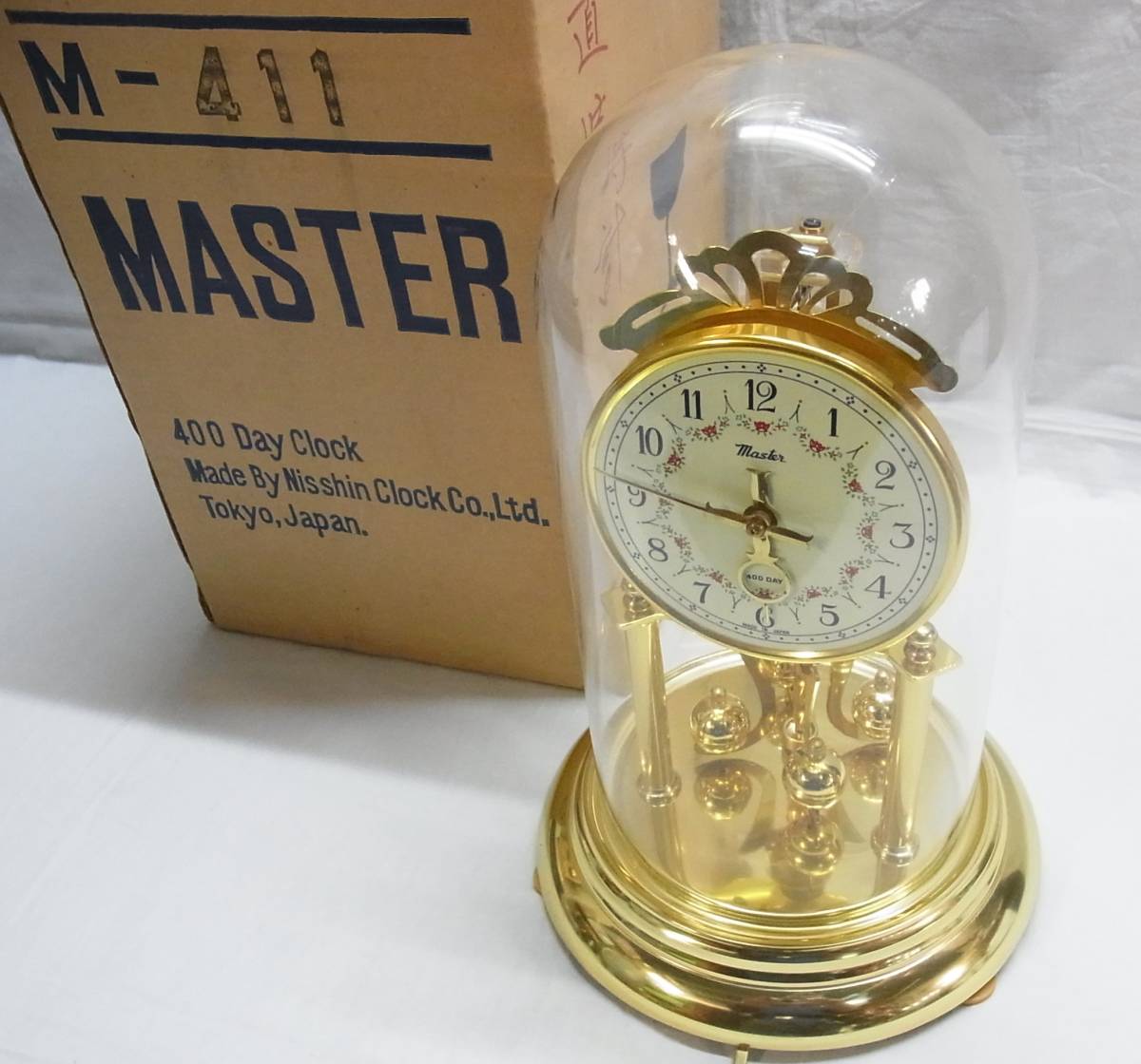 日新時計工業 master マスター 400 DAY 置き時計 25カ410