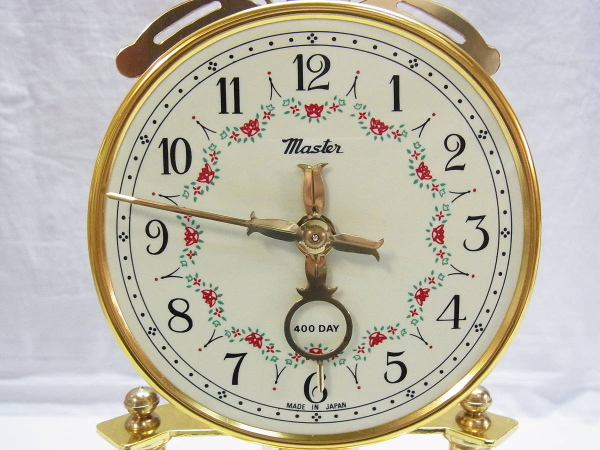 日新時計工業 master マスター 400 DAY 置き時計 25カ410