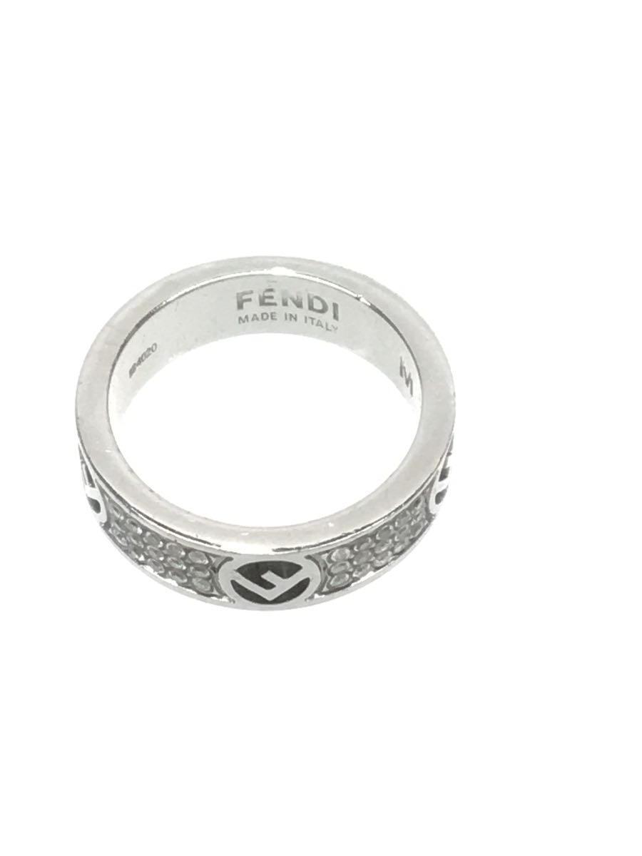 FENDI◇リング/-/14号/ラインストーン/SLV/メンズ/8AG929 6DM リング
