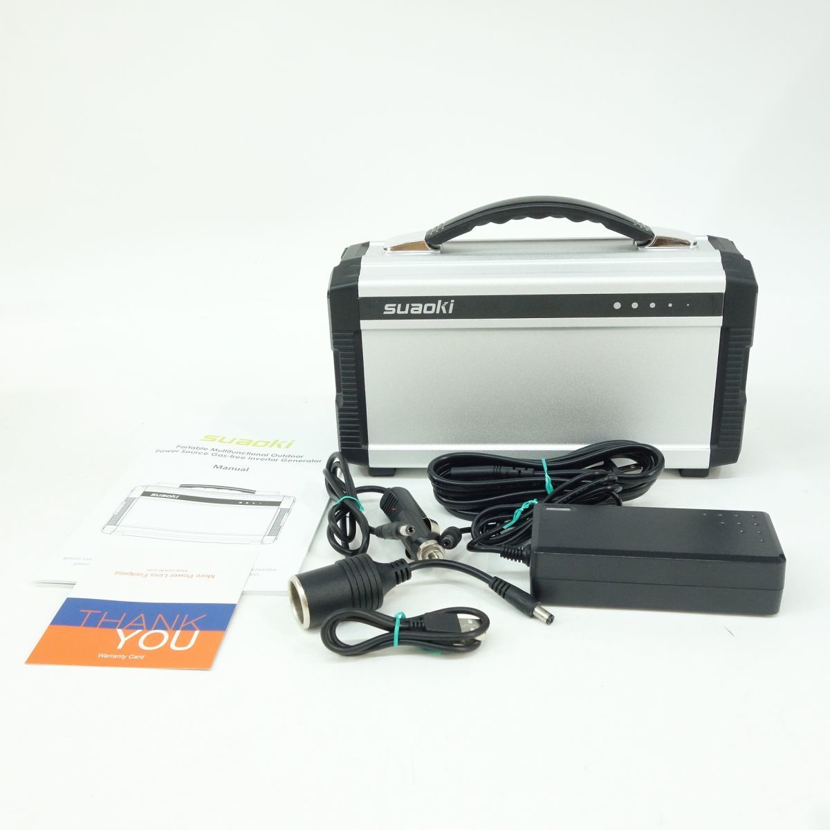 S601 suaoki ポータブル電源 222Wh(3.7V 60000mAh : レビュー扇風機や 
