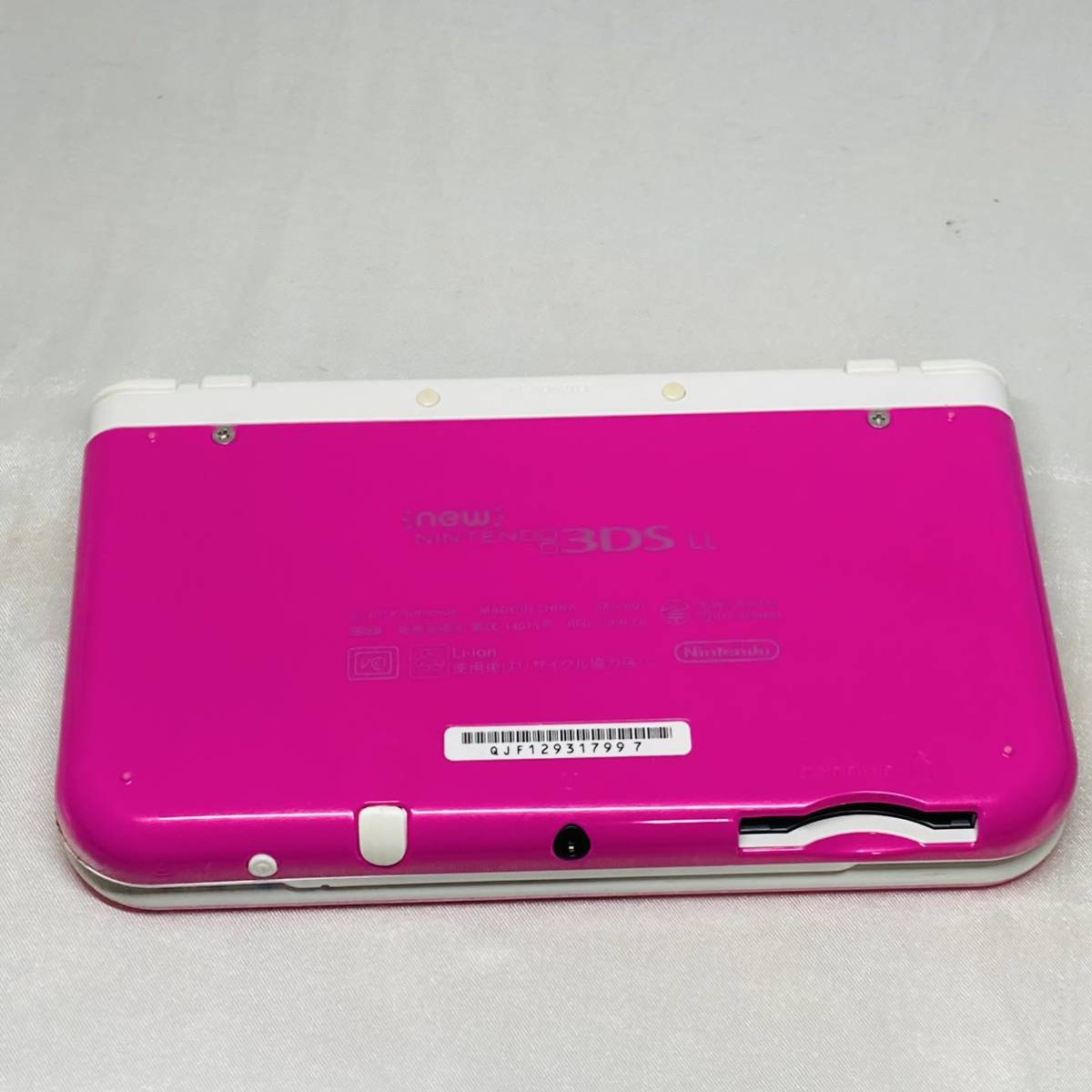 ☆1円～ 美品 New NINTENDO 3DSLL 本体 ピンク ホワイト 任天堂 送料  