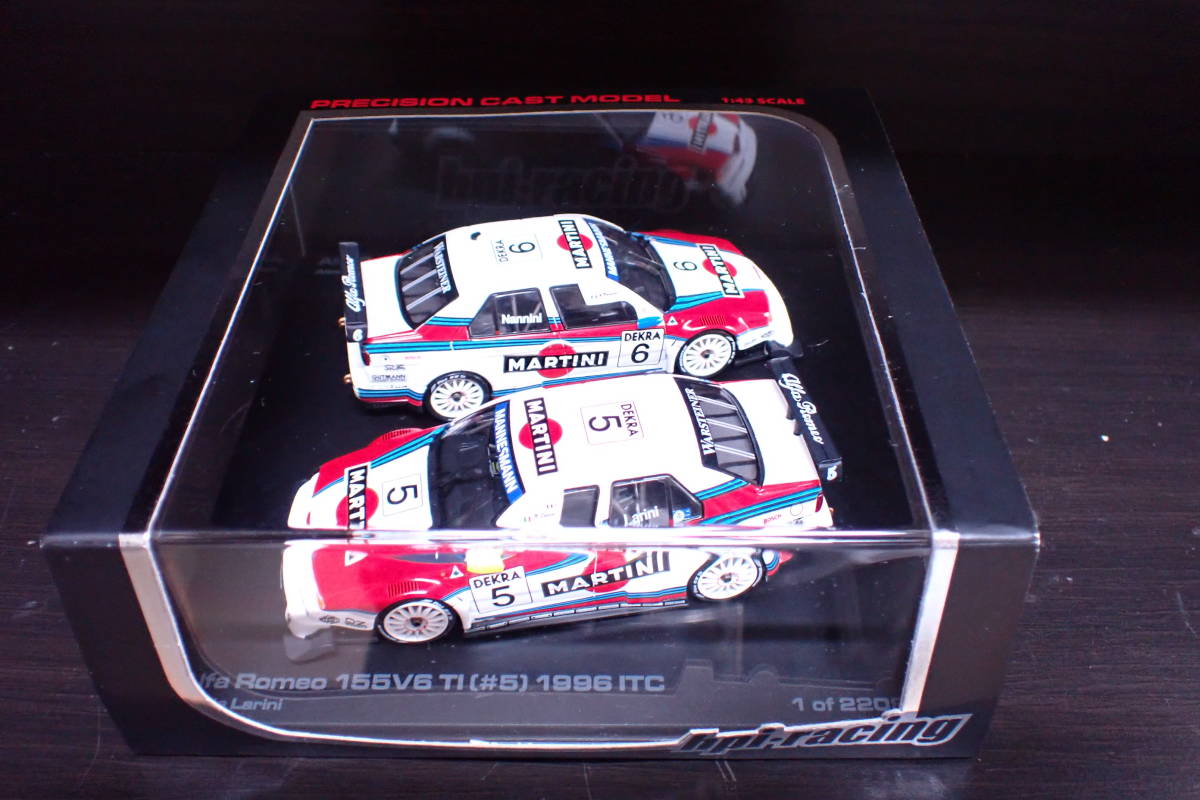 1円スタート hpi-racing Alfa Romeo 155V6 TI #5 & #6 1996 ITC 8092 1/