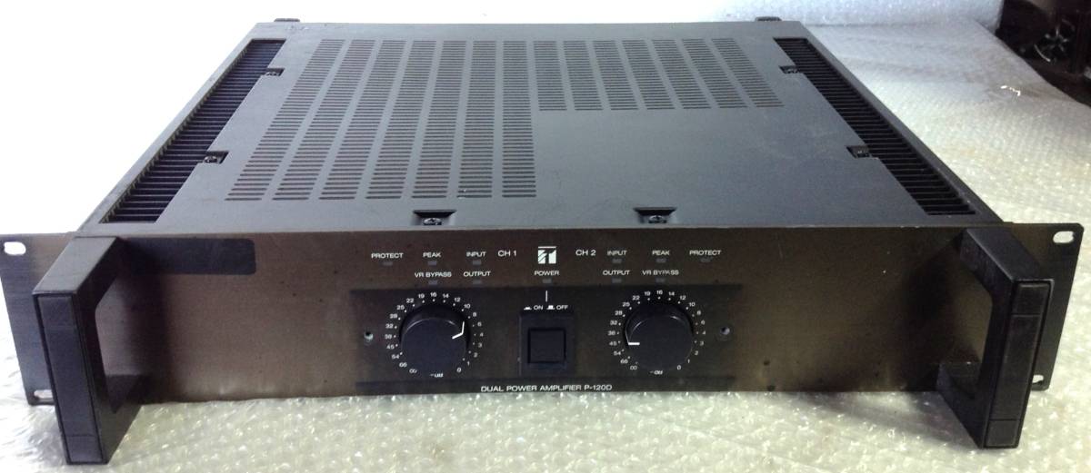 TOA　 P-120D 　業務用　パワーアンプ　中古品