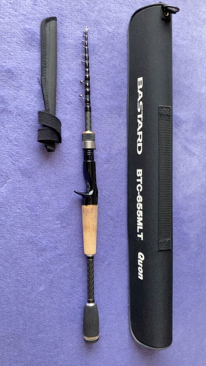 ソリッドティップ テレスコ Jackson Quon BASTARD BTC-655-MLTベイトロッド クオン バスタード テレスコセット 公式