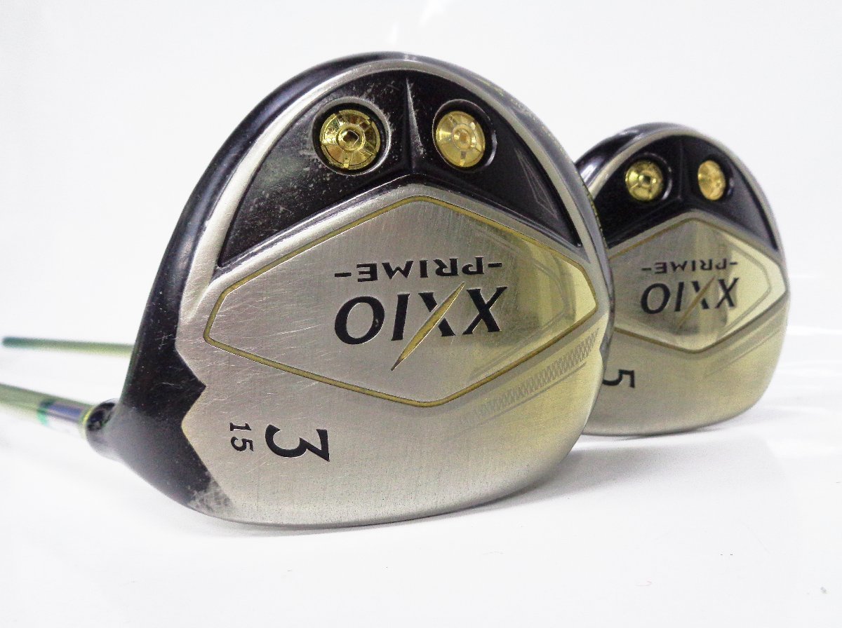中古品（2016）☆8代目 XXIO PRIME ゼクシオ プライム☆3w/5W 2本 