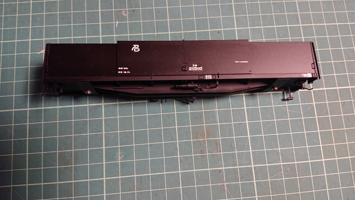 ワールド工芸 トキ21500キット組み立てです。