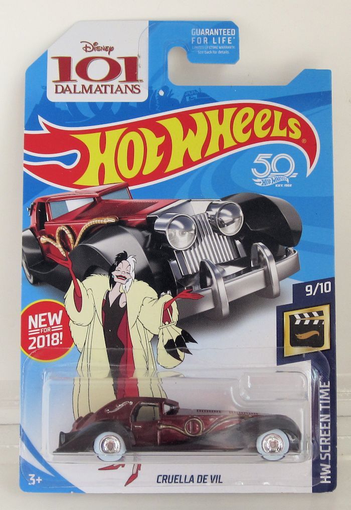 101 匹わんちゃん クルエラデビル 車 wdccクルエラ車セット 廃盤