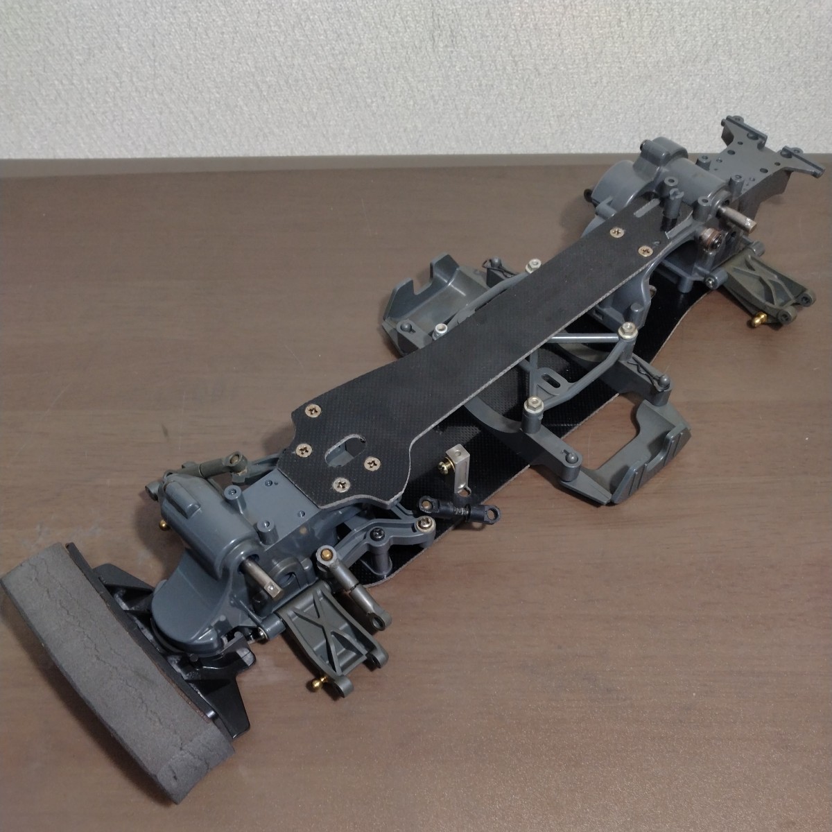 当時物 タミヤ TA03R FRP ダブルデッキシャーシ 、TAMIYA RC TA03