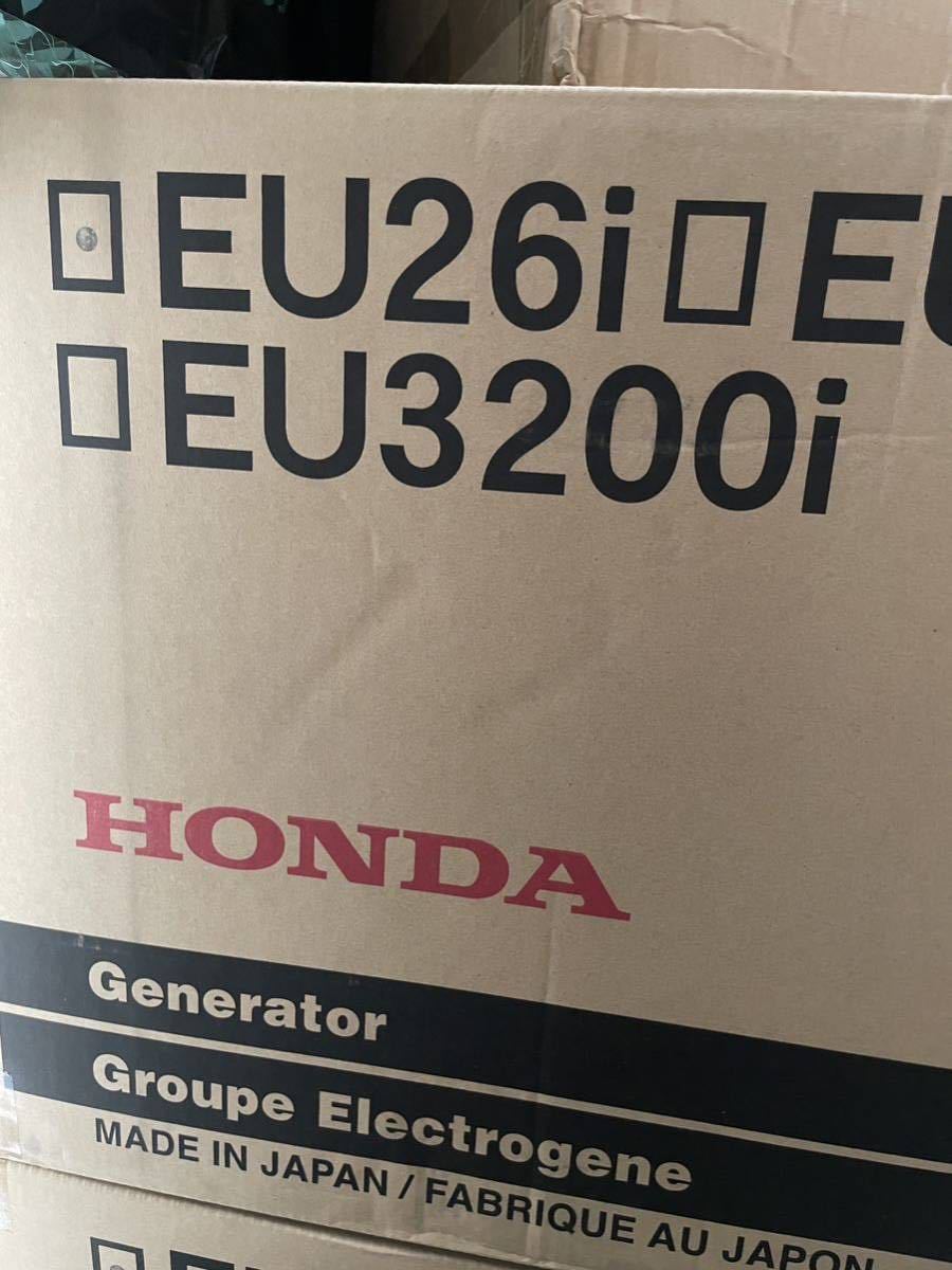 HONDA ポータブル発電機 EU26ij 未使用 未開封 美品 HONDA 未開封 発電機