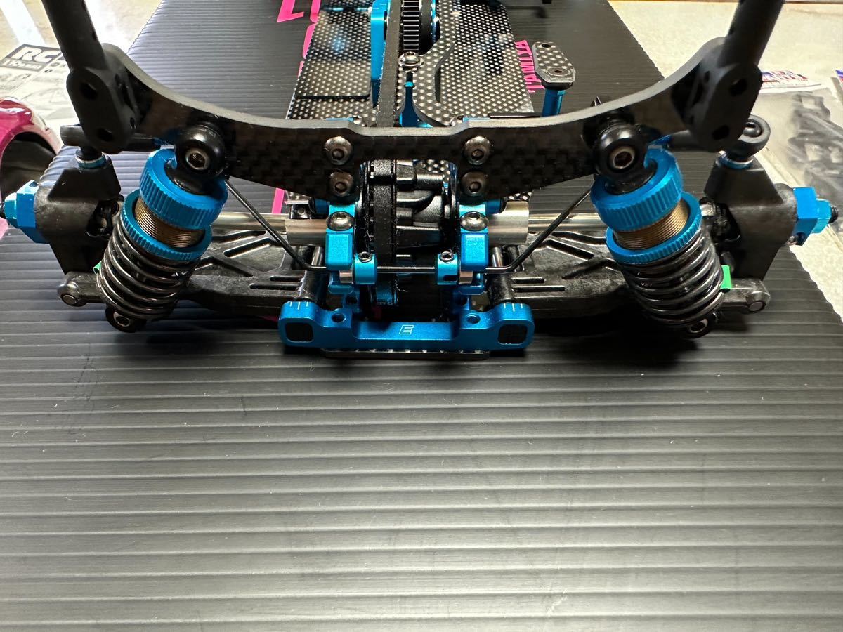 1円スタート・美品】タミヤ TRF420X シャーシ キット おまけボディ 