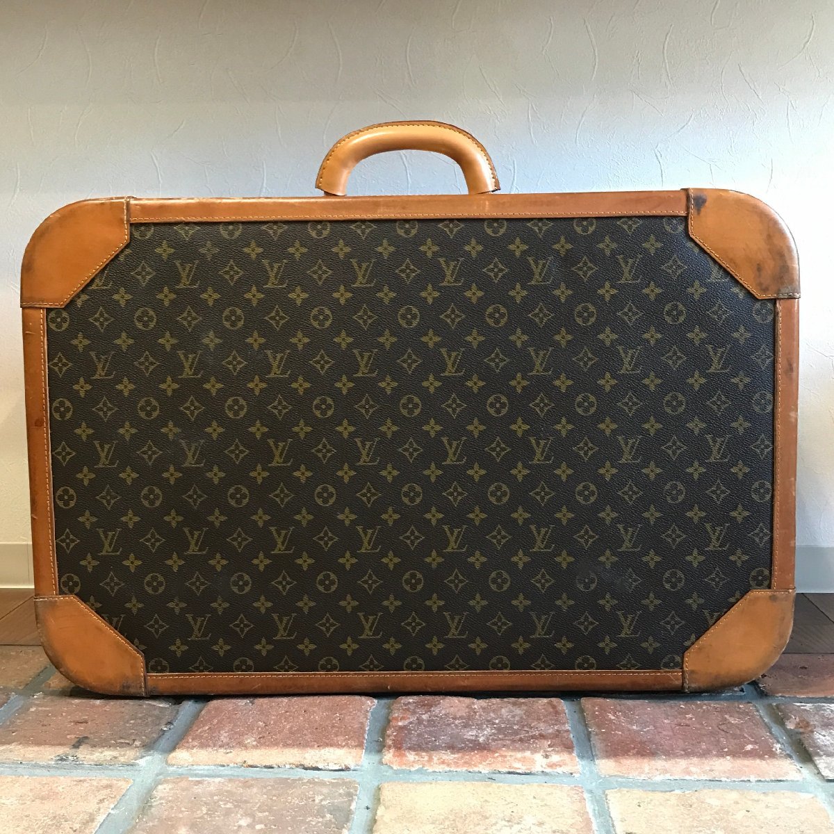 1円 LOUIS VUITTON ルイヴィトン モノグラム ストラトス トランク バッグ M11760