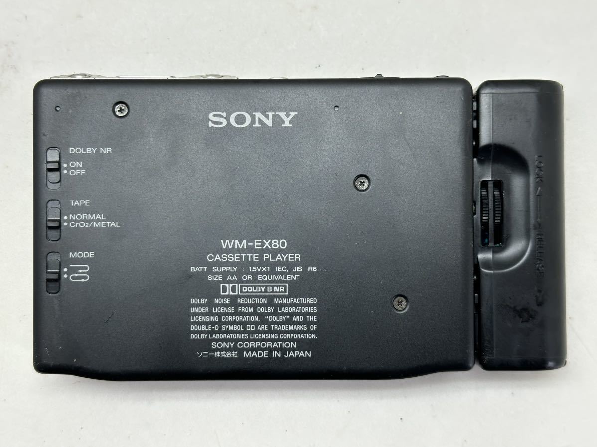 SONY カセットウォークマン WALKMAN WM-EX80 ケース イヤフォン