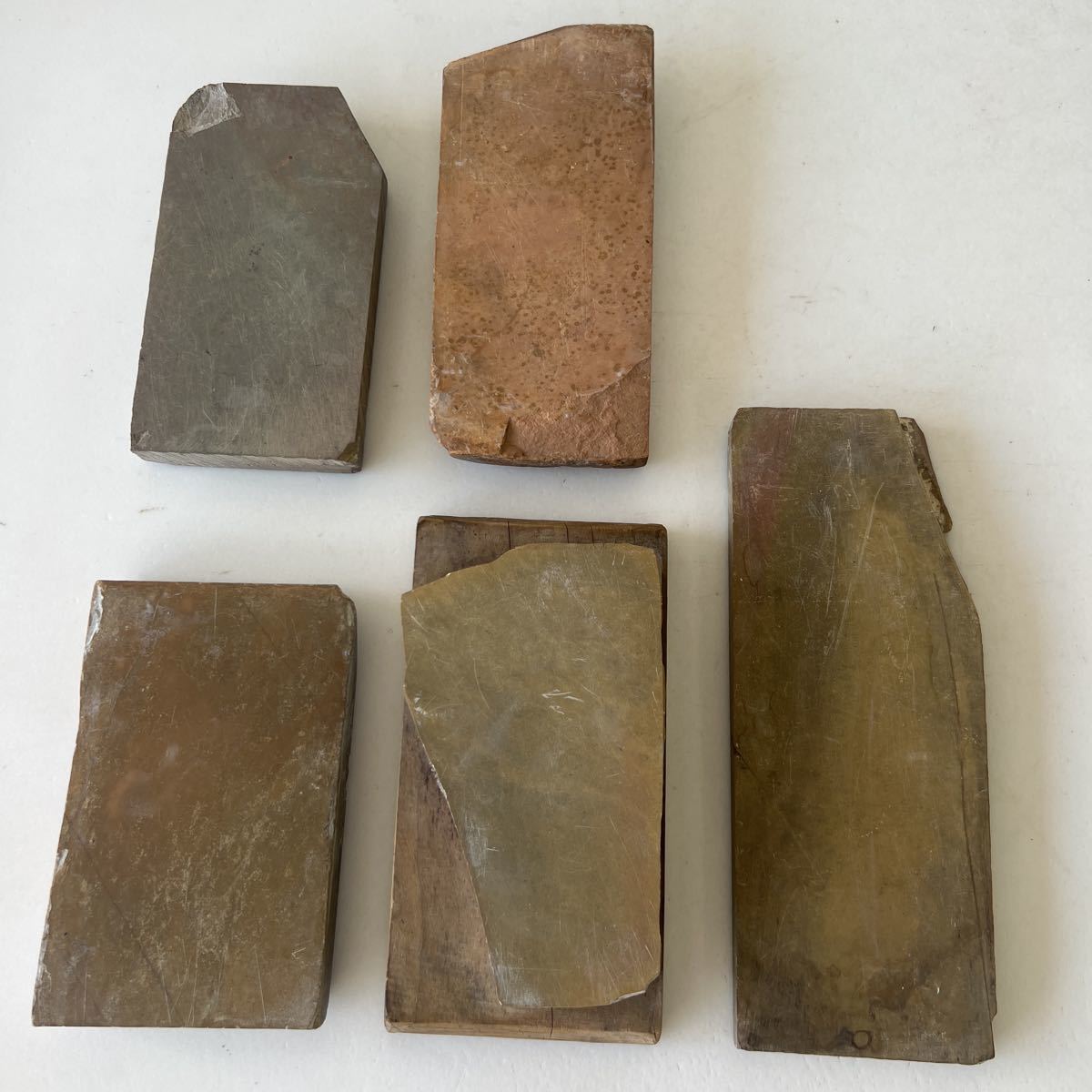 高級天然砥石☆正本山☆紅葉他☆5個まとめて♪