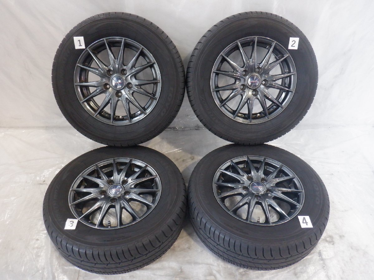 ☆21年製 山あり ストリーム☆ 5H 114.3 6J +53 15インチ 社外品 VELVA 
