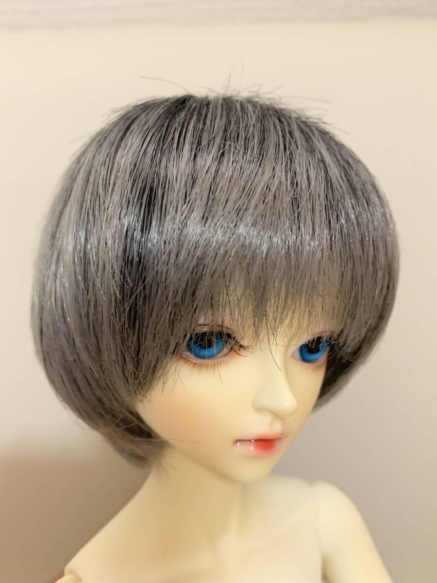 海外製 BJD 球体関節人形 ドール 本体 素体 ワンピース&ヘアバンド 