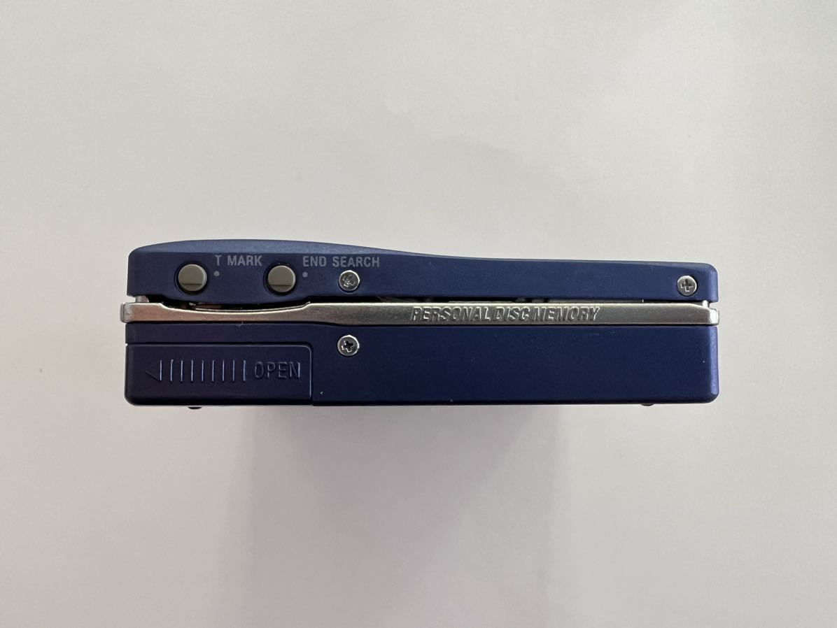 SONY MZ-R909 ブルー ポータブルMDレコーダー 【公式通販】