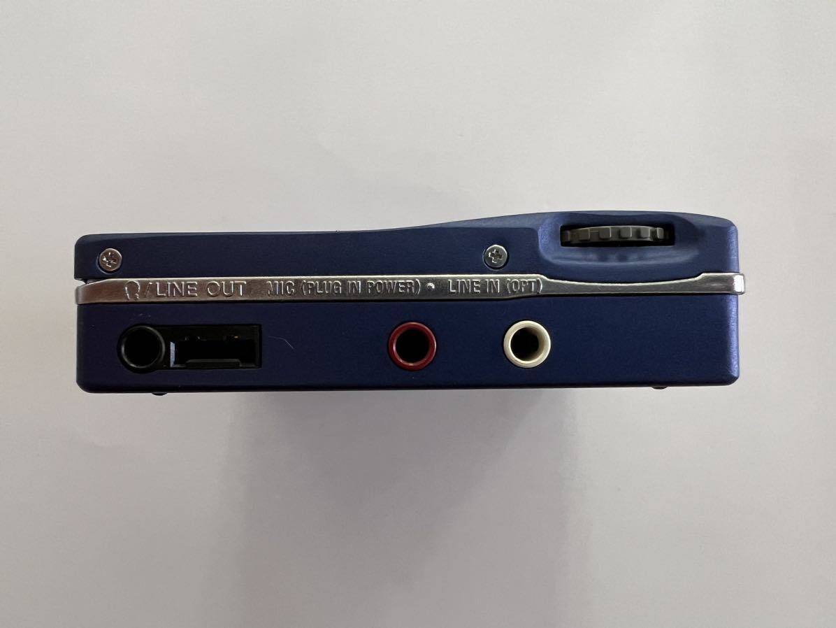 SONY MZ-R909 ブルー ポータブルMDレコーダー 【公式通販】