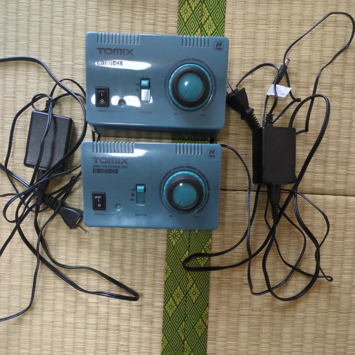 TOMIX 5506 TCSパワーユニット N-1001-CL 2個セット TOMIX 5506 TCS パワーユニット N-1001-CL 2つセット。