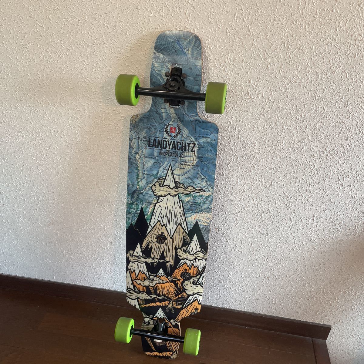 送料込み！ランドヤッツ スケボー ロンスケ landyachtz drop carve 40