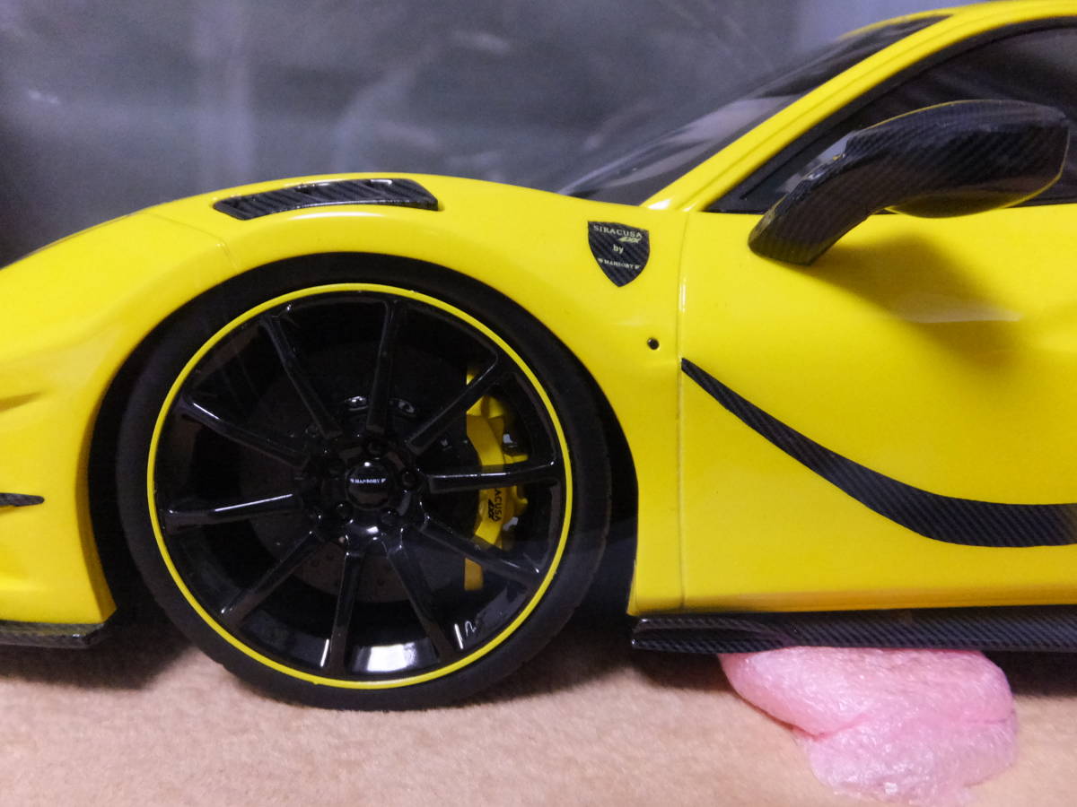 JUC 1/18 MANSORY SIRACUSA 4XX (Yellow) シラクーサ 4XX 40台限定生産 