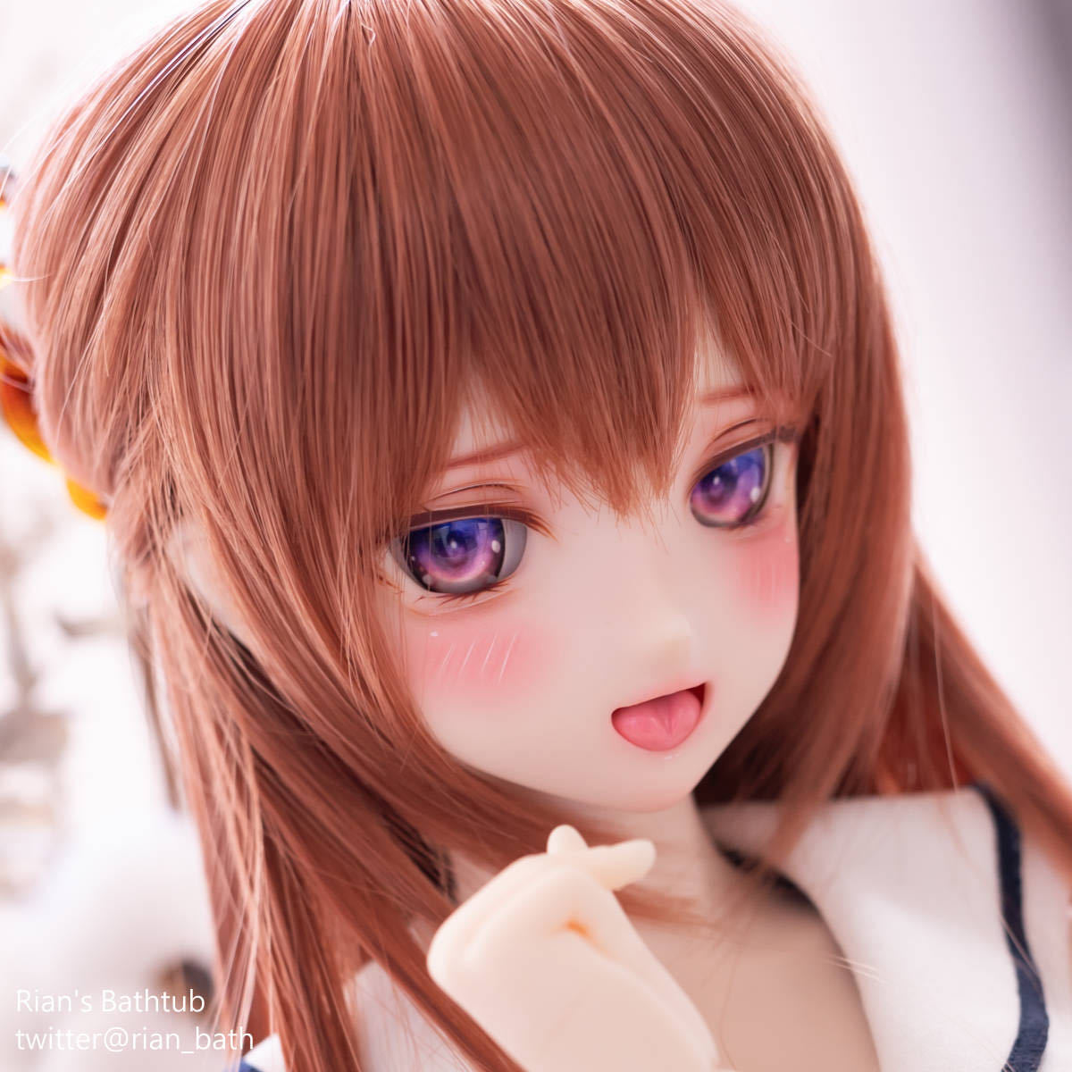 Rian*DDH-09セミホワイト肌カスタムヘッド（やや難あり）