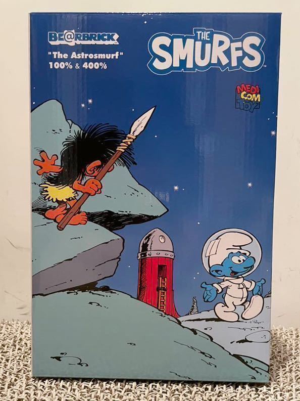 2023 BE@RBRICK The Smurfs 「The Astrosmurf」 400% ベアブリック