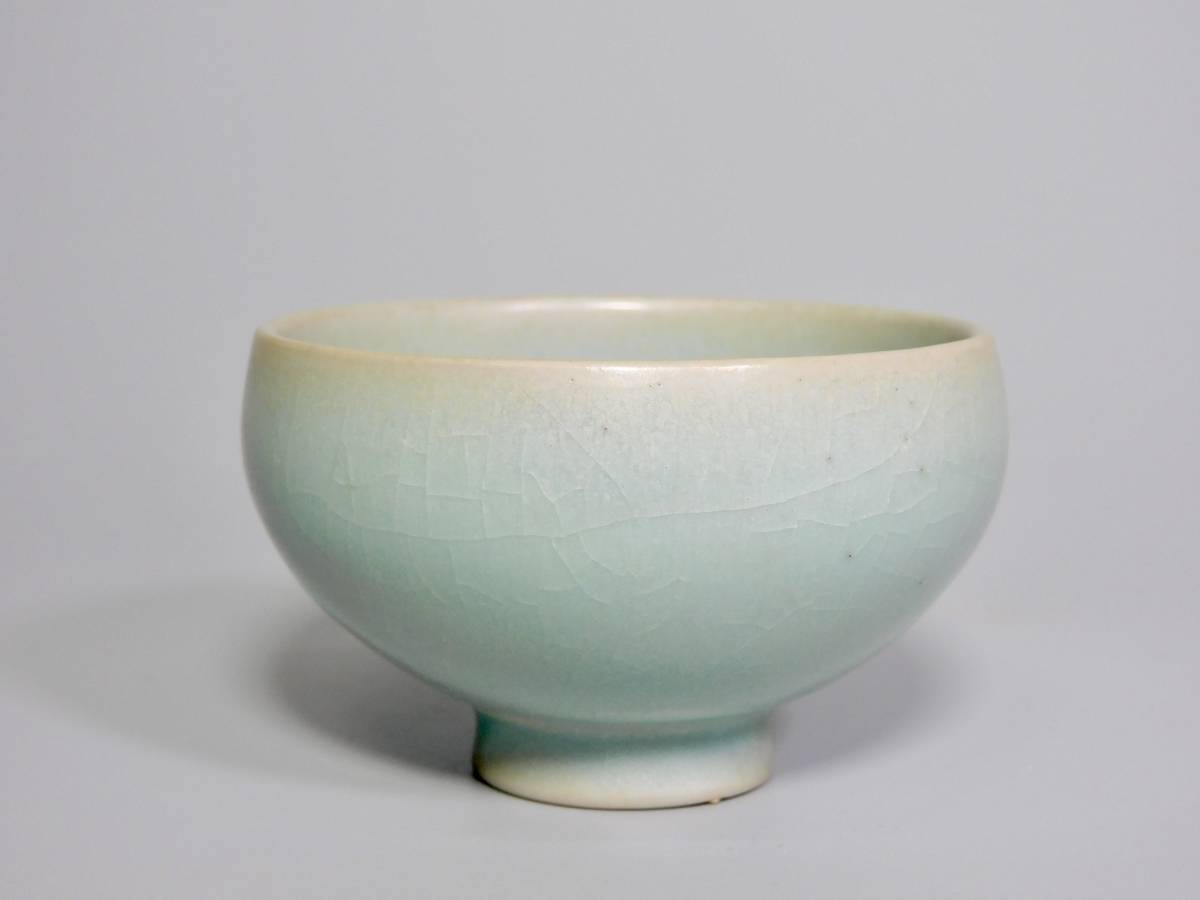 茶碗□李朝 青磁小椀 青磁 古い唐物小鉢 中国 古玩 時代物 骨董
