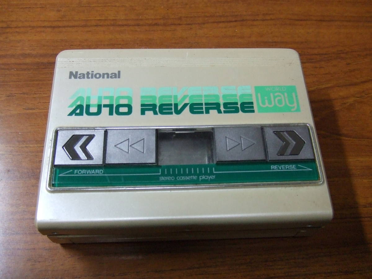 オーディオ機器 ナショナル National ポータブルカセットプレーヤー RQ