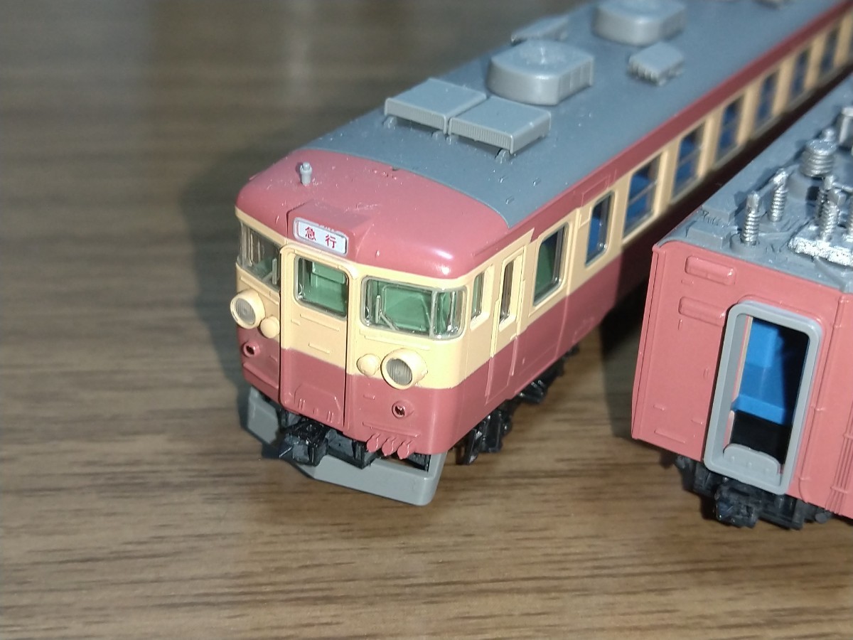 2025，本物保証 【中古品】TOMIX トミックス 98380+9001 国鉄 JR 475系(455系) 国鉄色 急行 クハ455/モハ474/クモハ475 ３両増結編成セット